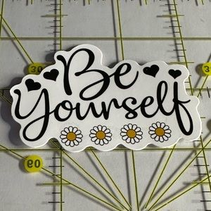 •Brand New• Flower Power Aesthetic Waterproof Sticker